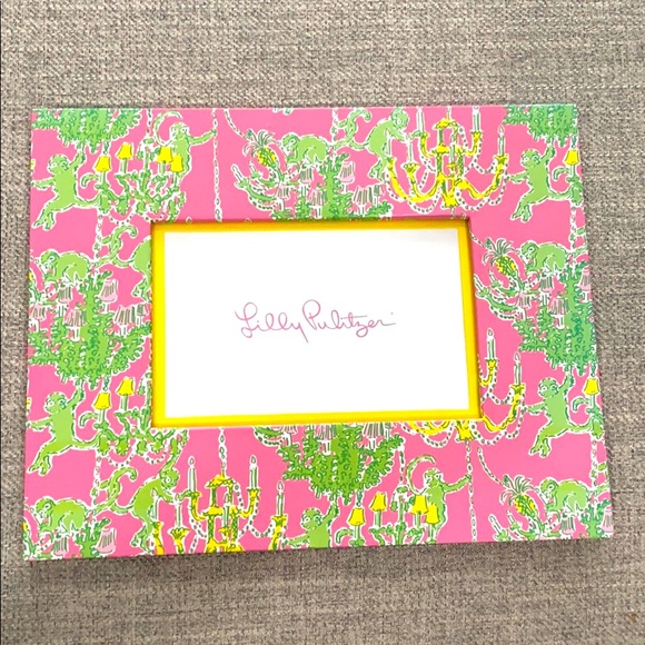 Lilly Pulitzer Monkey Business Picture Frame